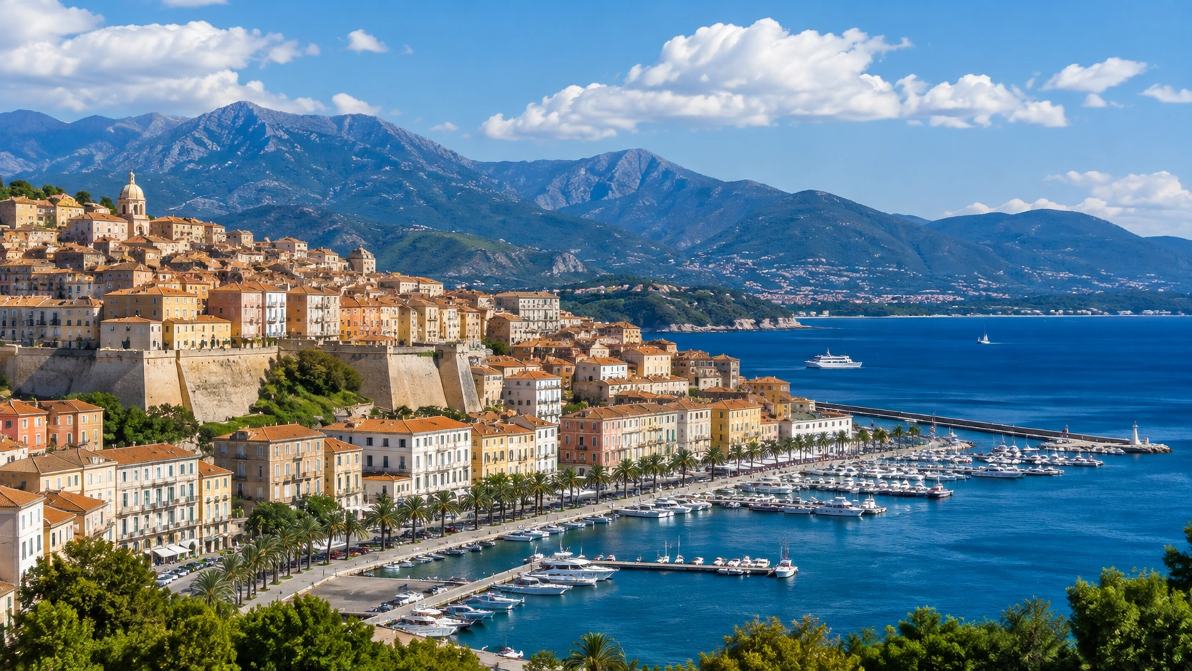 Ajaccio ferry destination