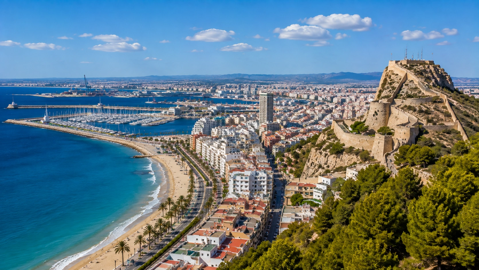Alicante ferry destination