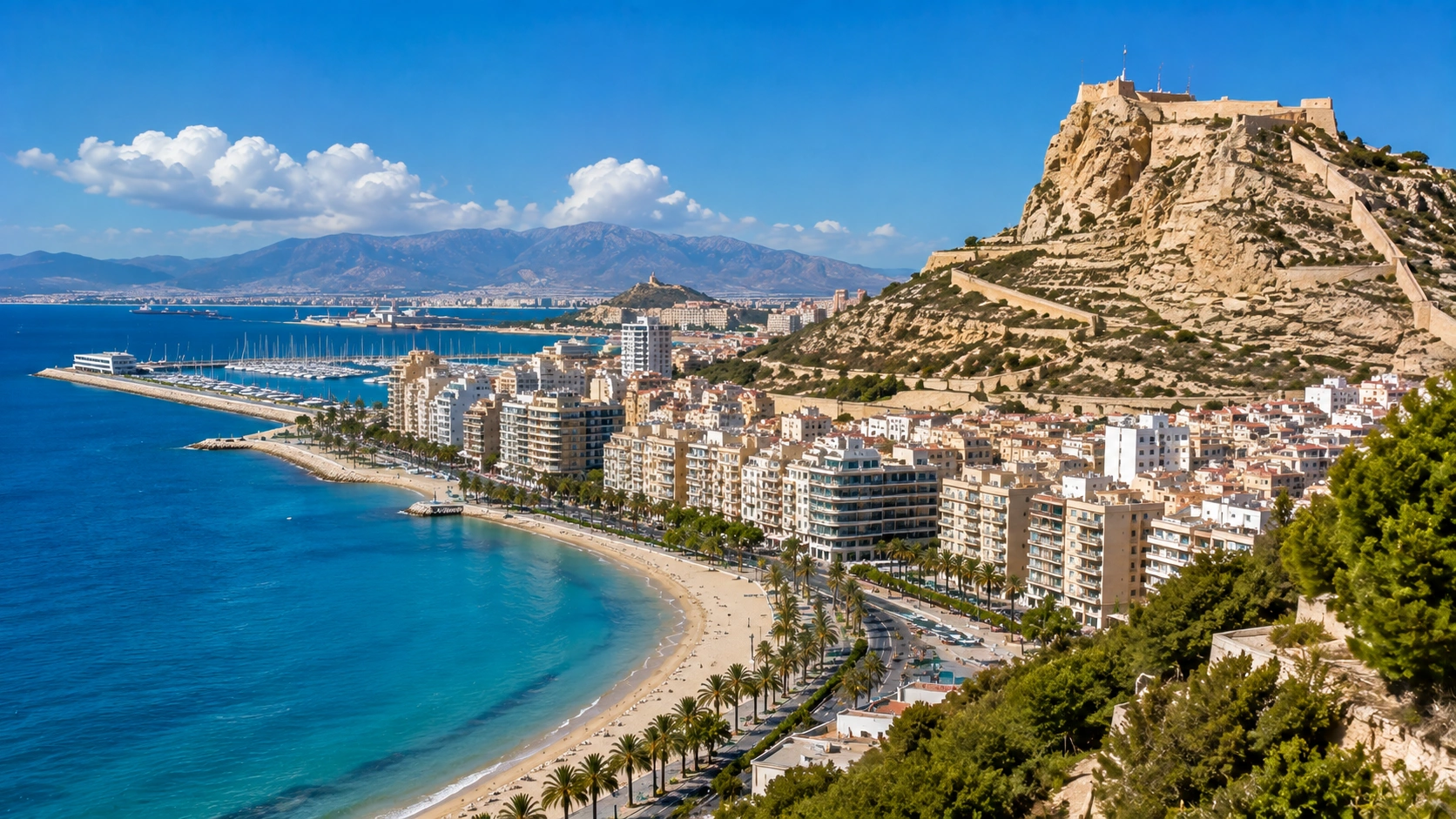 Almería ferry destination
