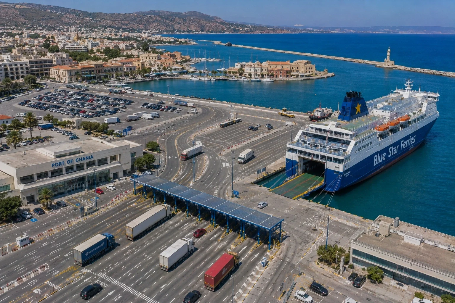 Chania ferry destination