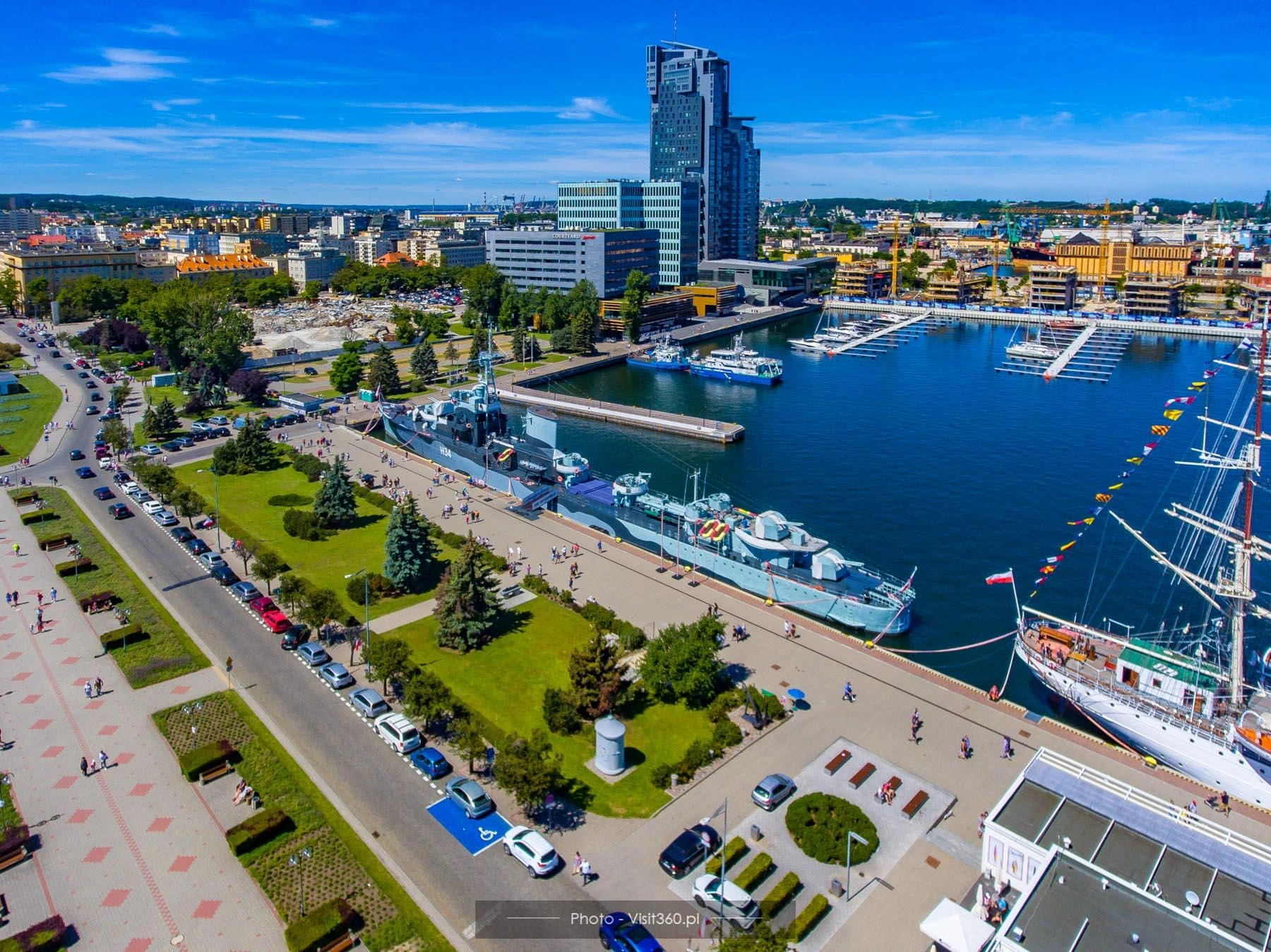 Gdynia ferry destination