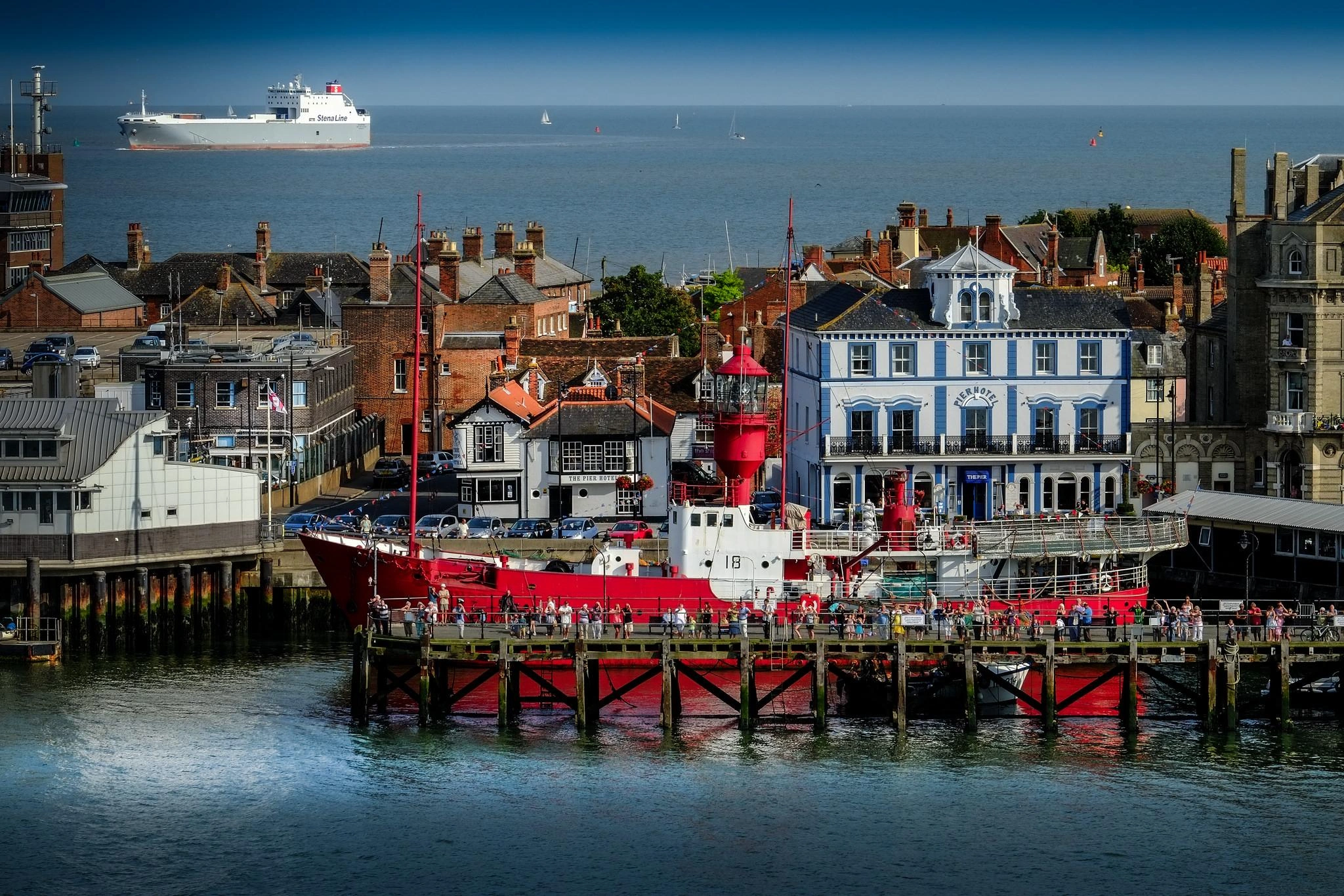 Harwich ferry destination