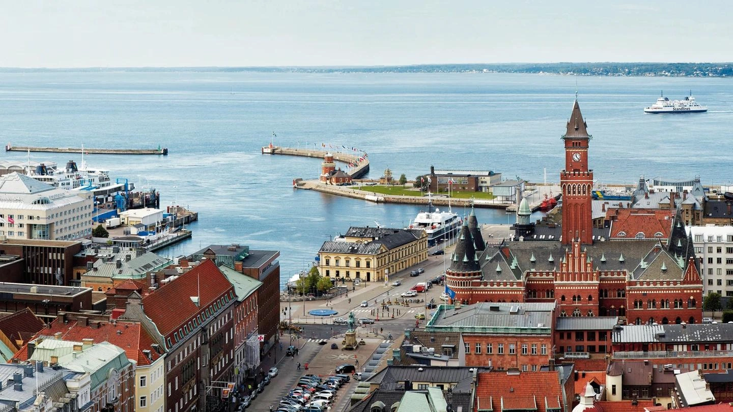 Helsingborg ferry destination