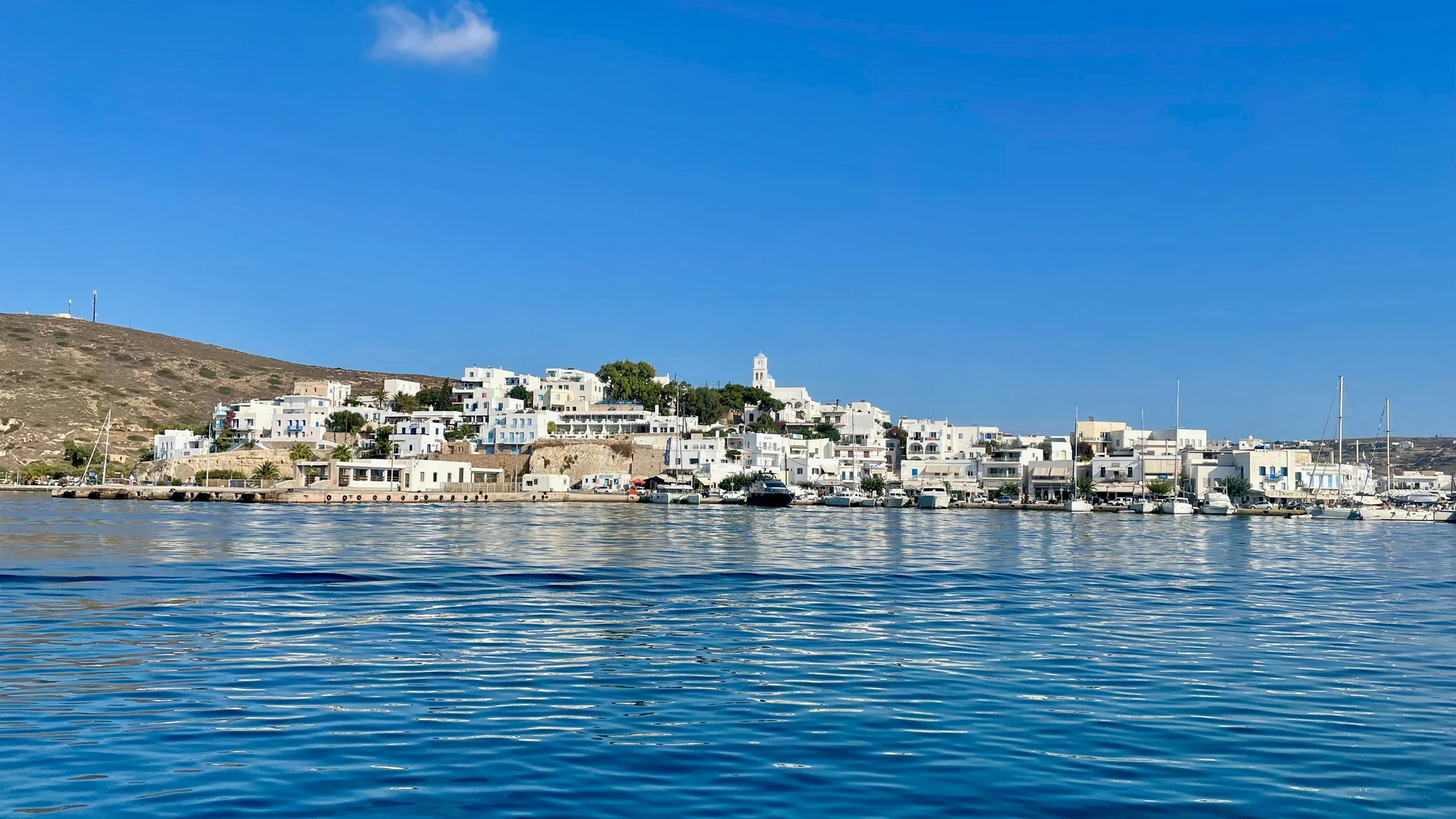 Milos ferry destination