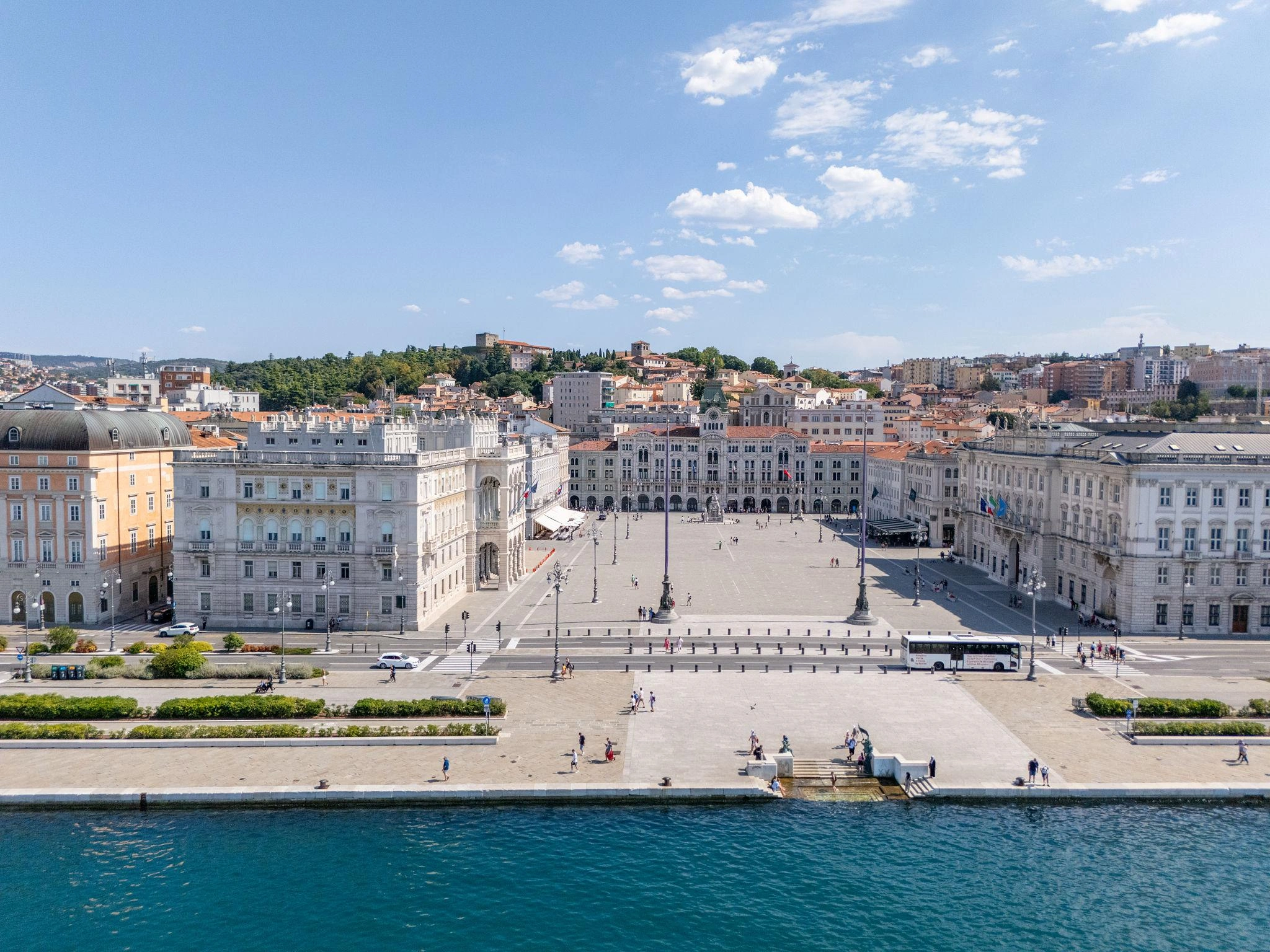 Trieste ferry destination