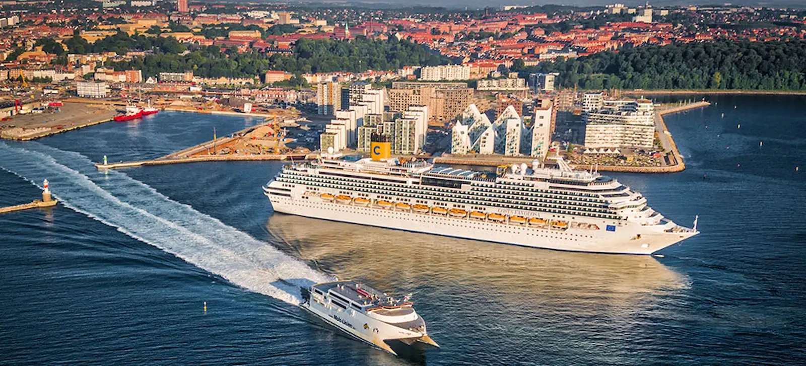 Aarhus ferry port
