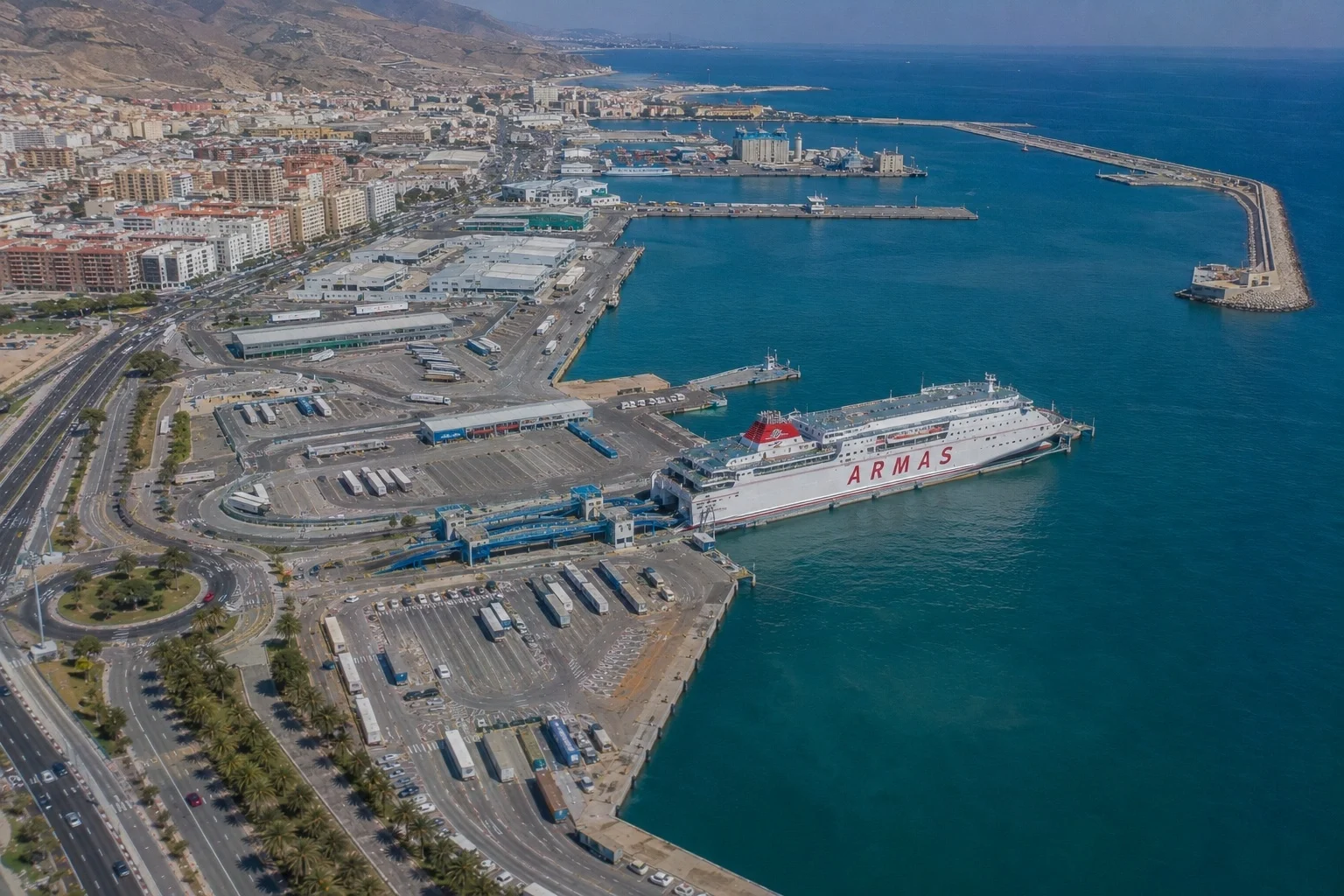Passenger ferry terminal and Port of Almería