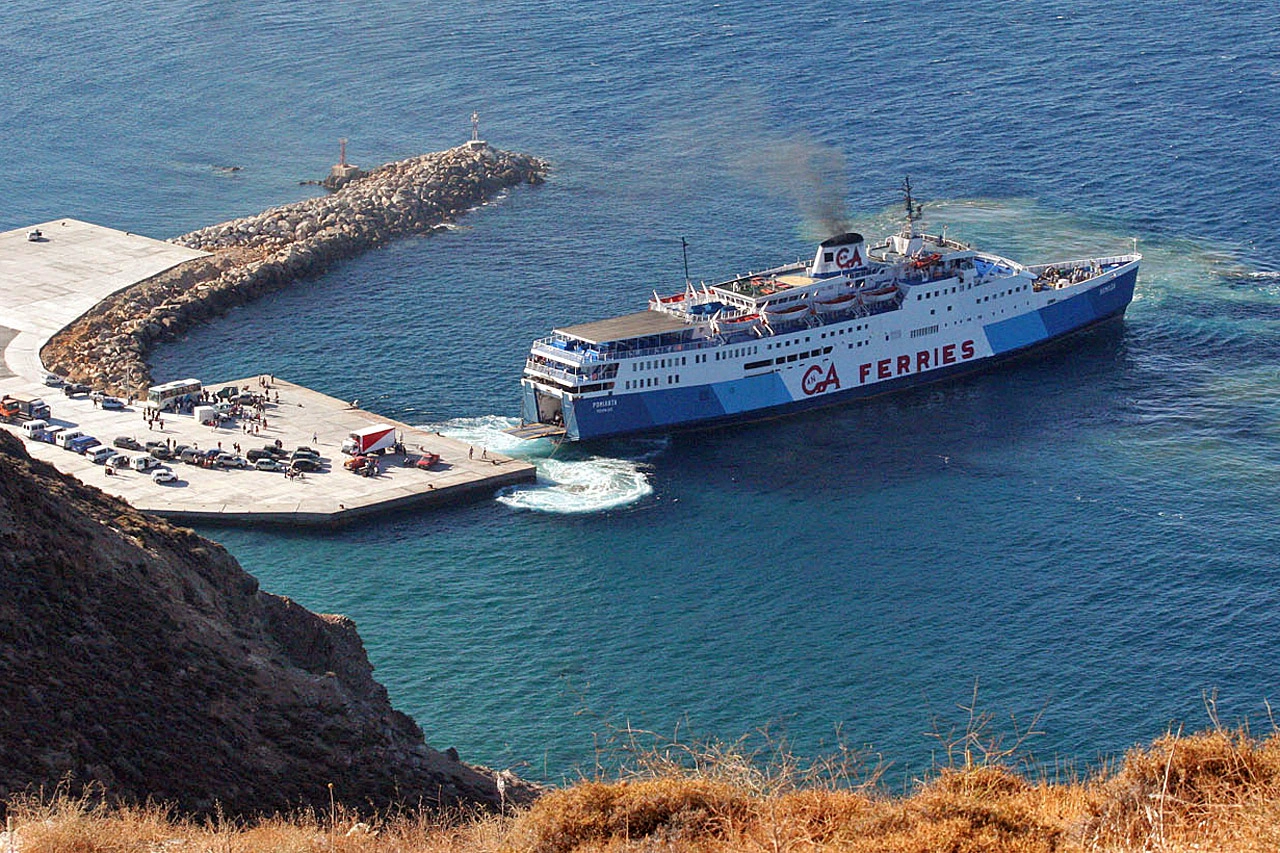 Anafi Ferry Port