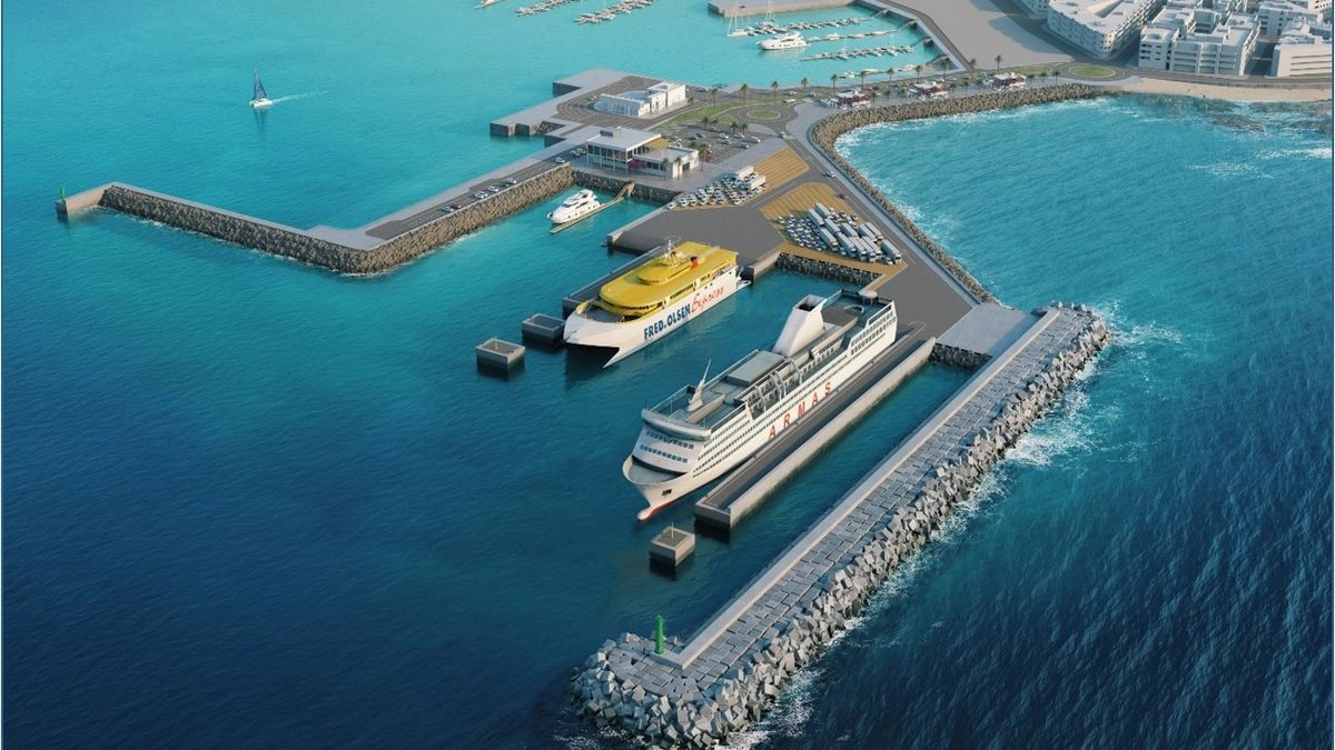 Corralejo ferry port