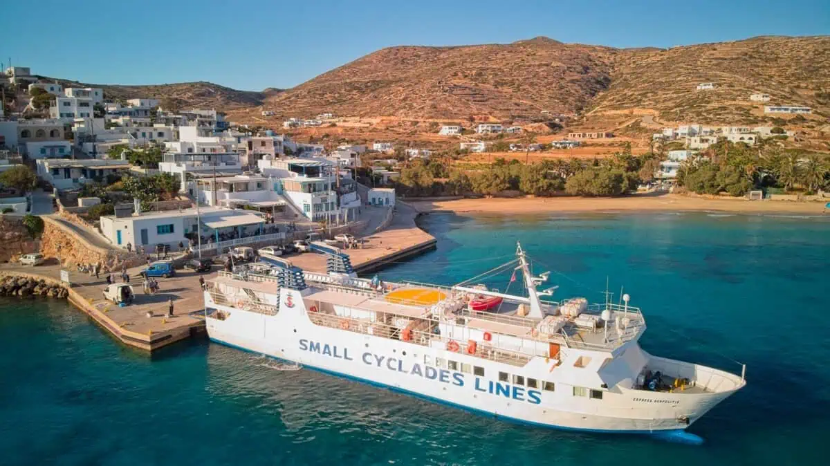 Donoussa Ferry Port