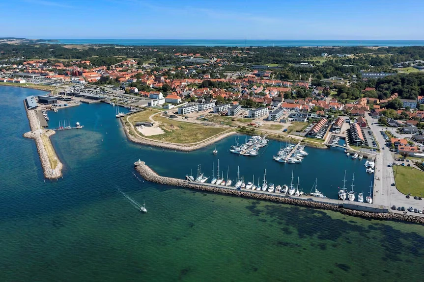 Ebeltoft ferry port