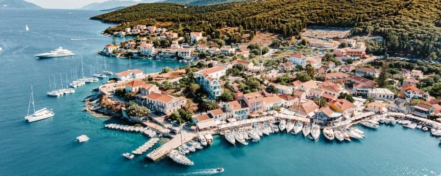 Fiskardo Ferry Port, Kefalonia