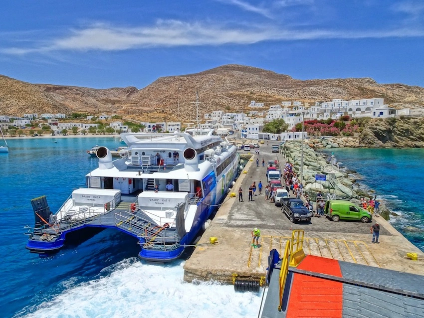 Karavostasis Ferry Port