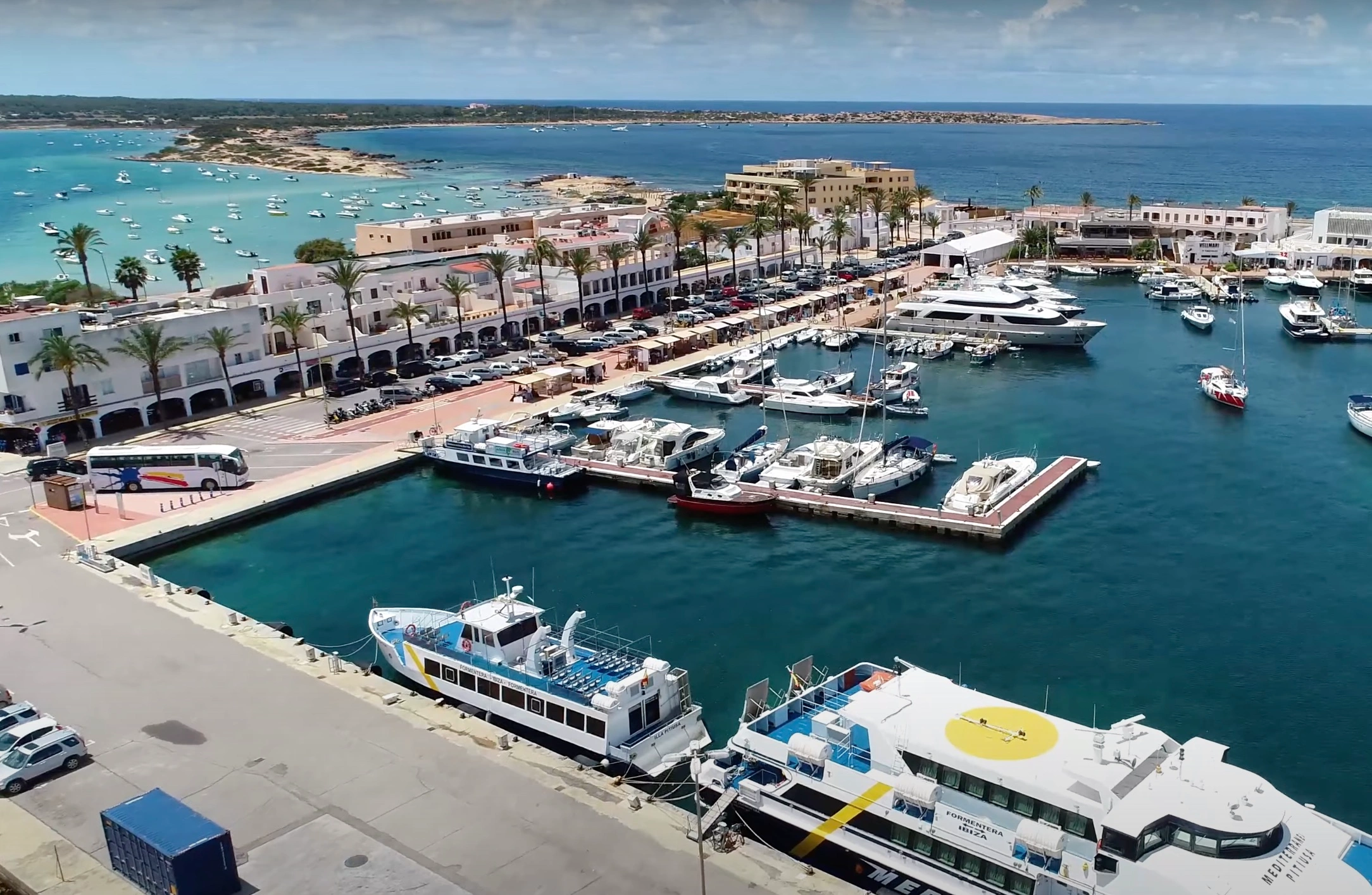 Formentera ferry port