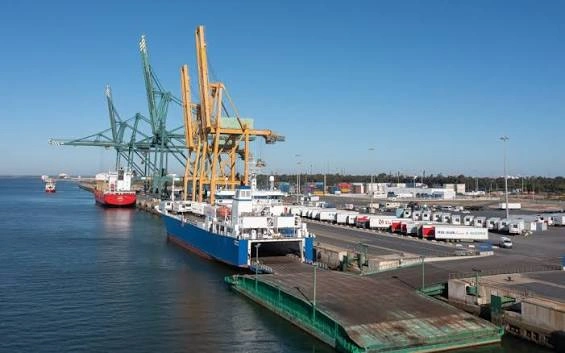 Huelva ferry port