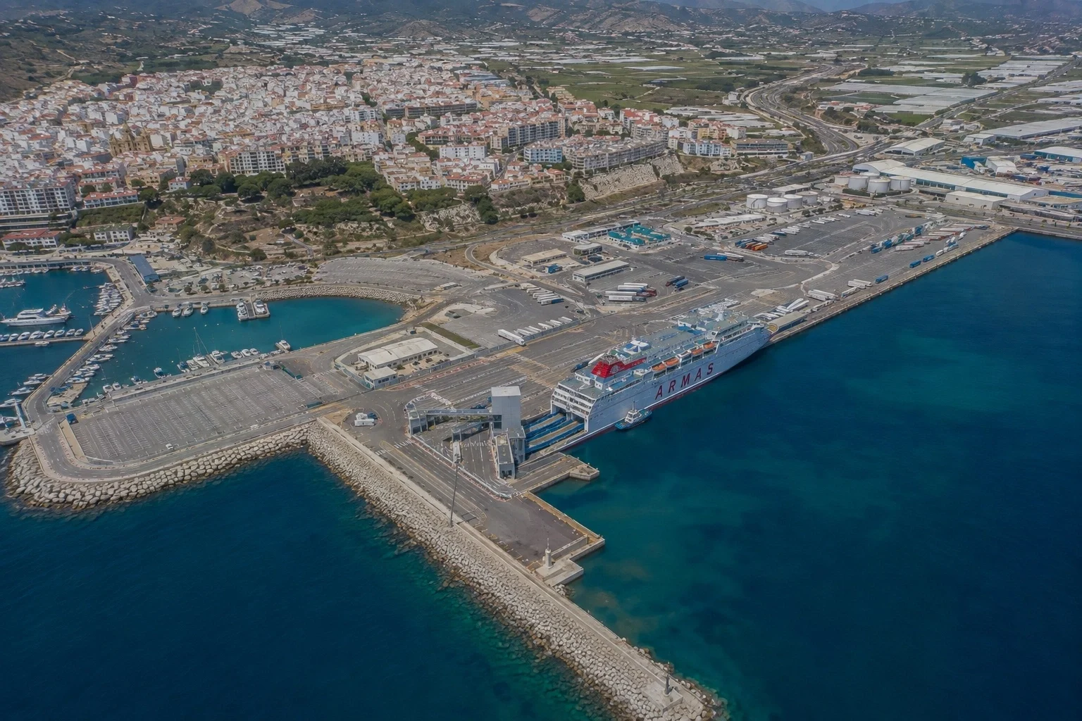 Motril ferry port