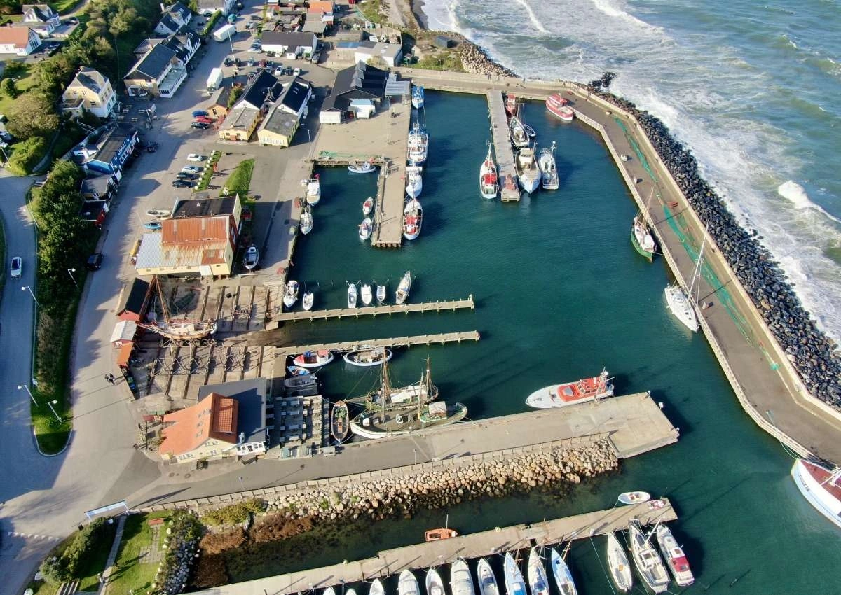 Odden ferry harbour on Zealand