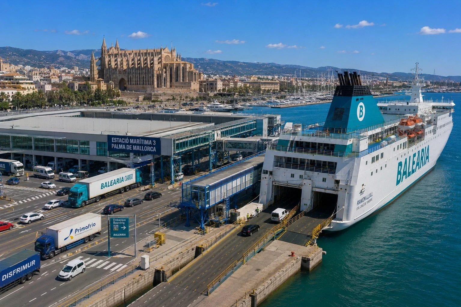Palma ferry port