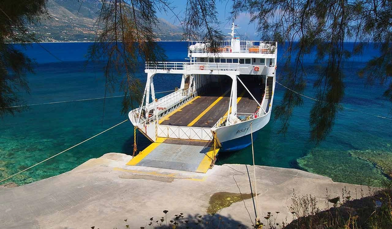 Pesada Ferry Port, Kefalonia