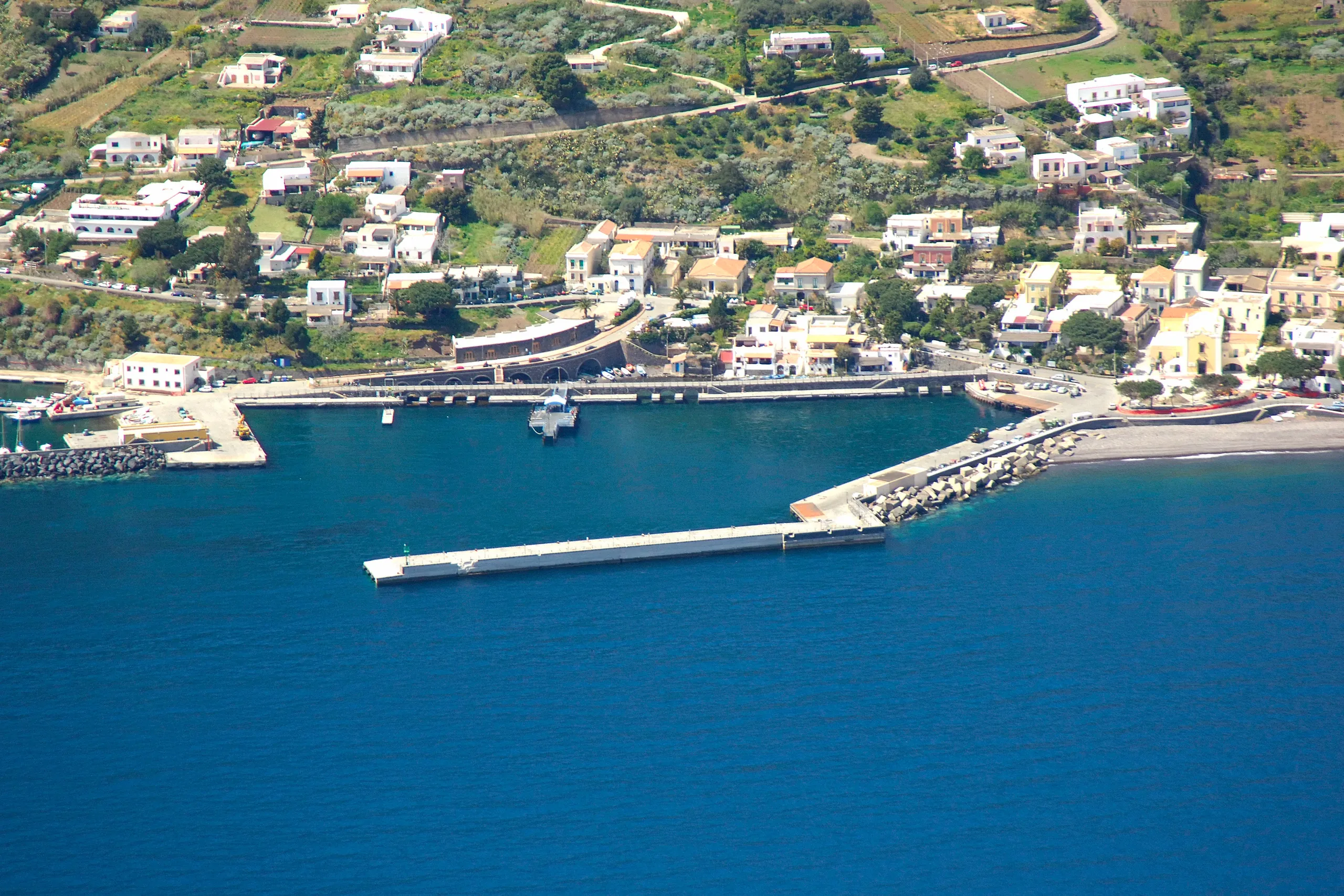 Santa Marina Salina Ferry Port