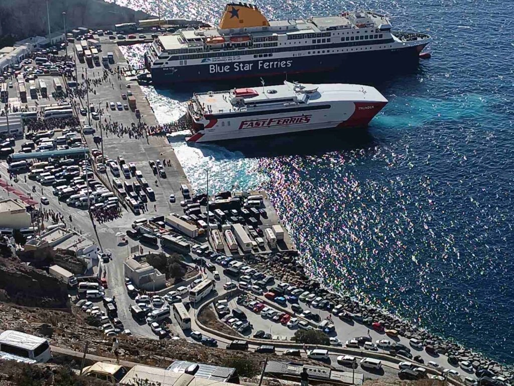 Santorini (Athinios) Ferry Port