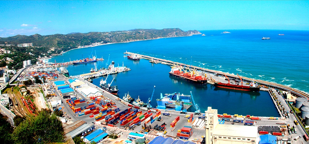 Skikda ferry port on the Algerian coast