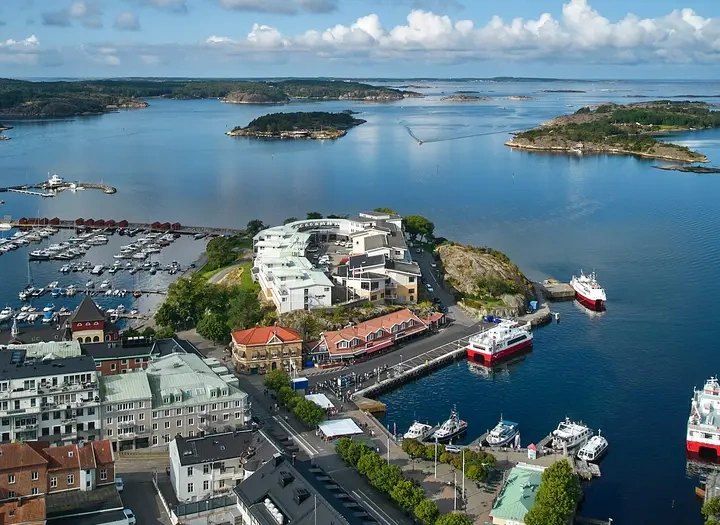 Strömstad ferry port