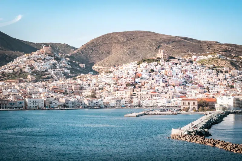 Syros Ferry Port