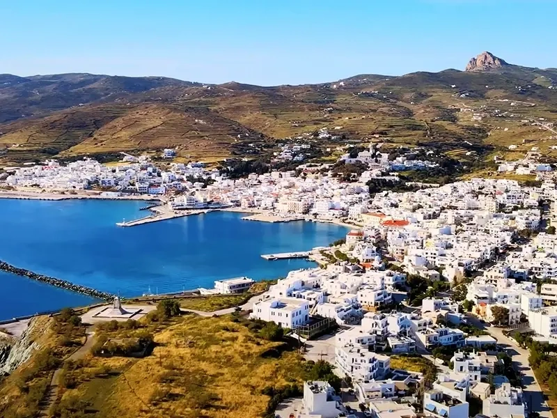 Tinos Ferry Port