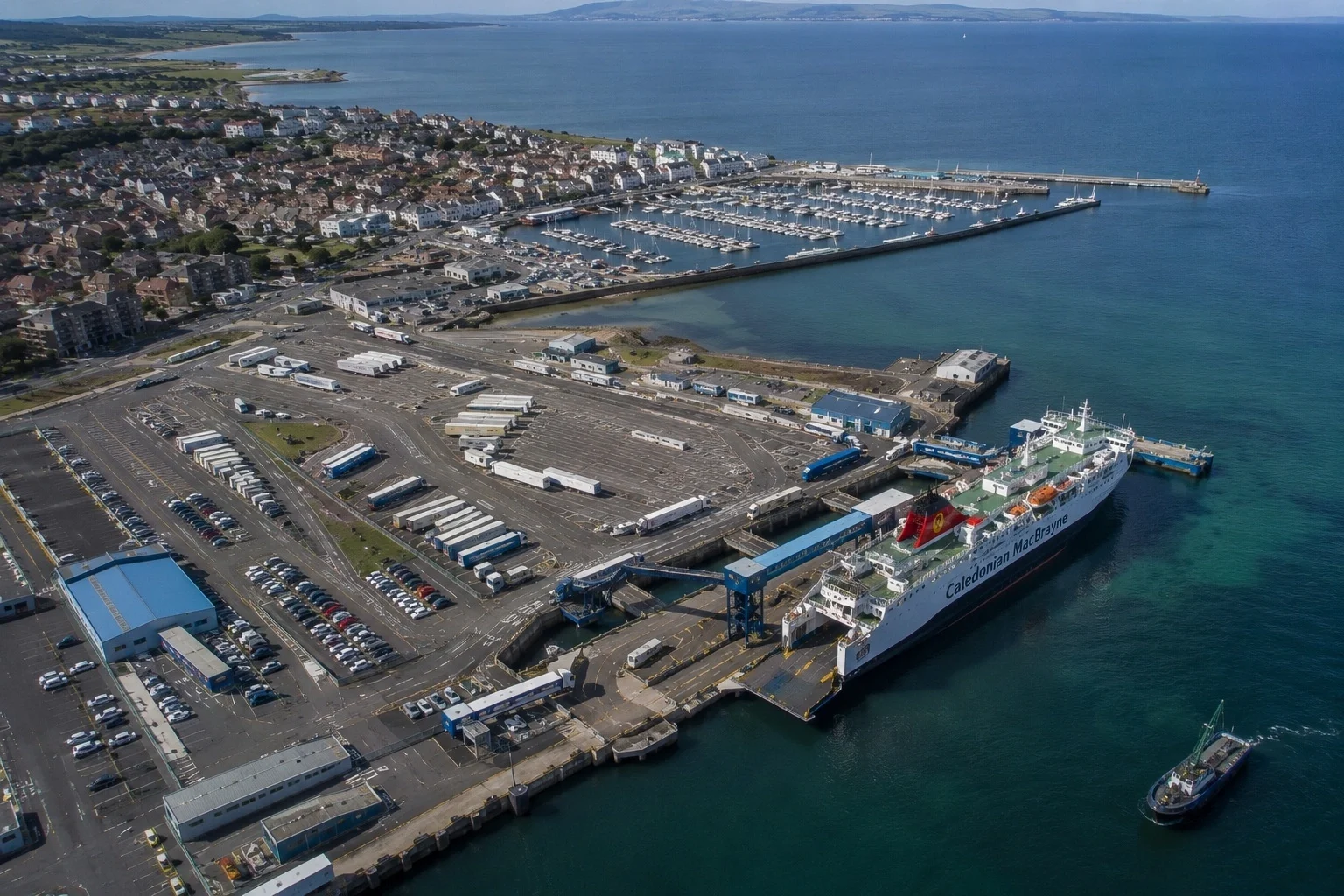 Troon ferry port