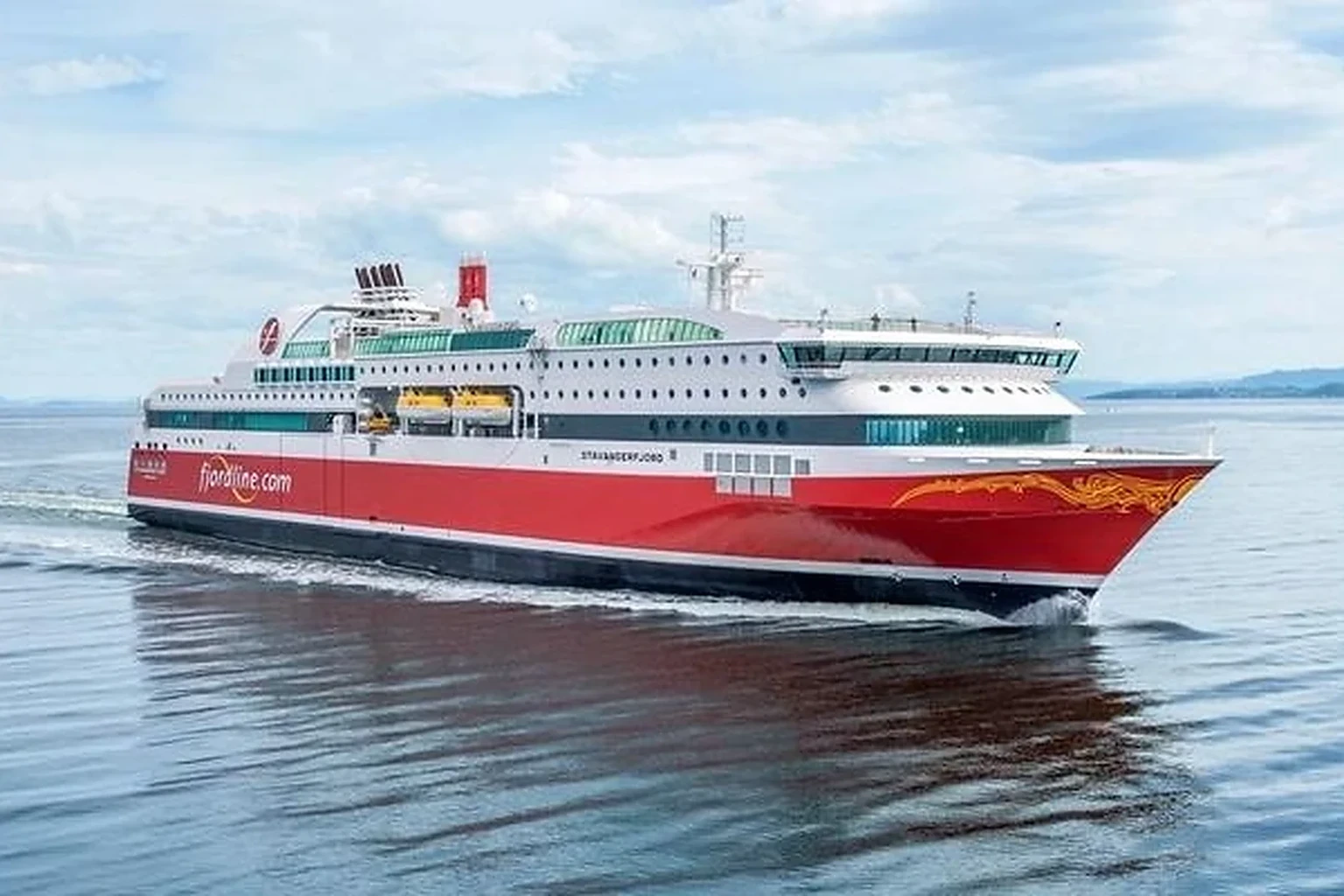 Fjord Line passenger and vehicle ferry between Denmark and Norway