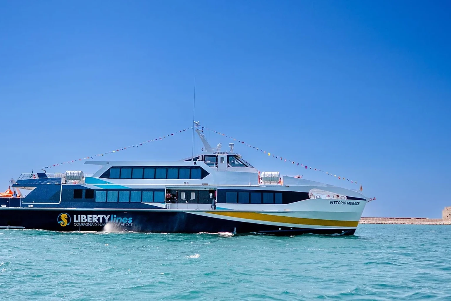 Liberty Lines HSC Vittorio Morace fast passenger vessel