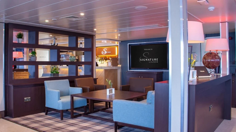 Signature Lounge aboard a Red Funnel ferry