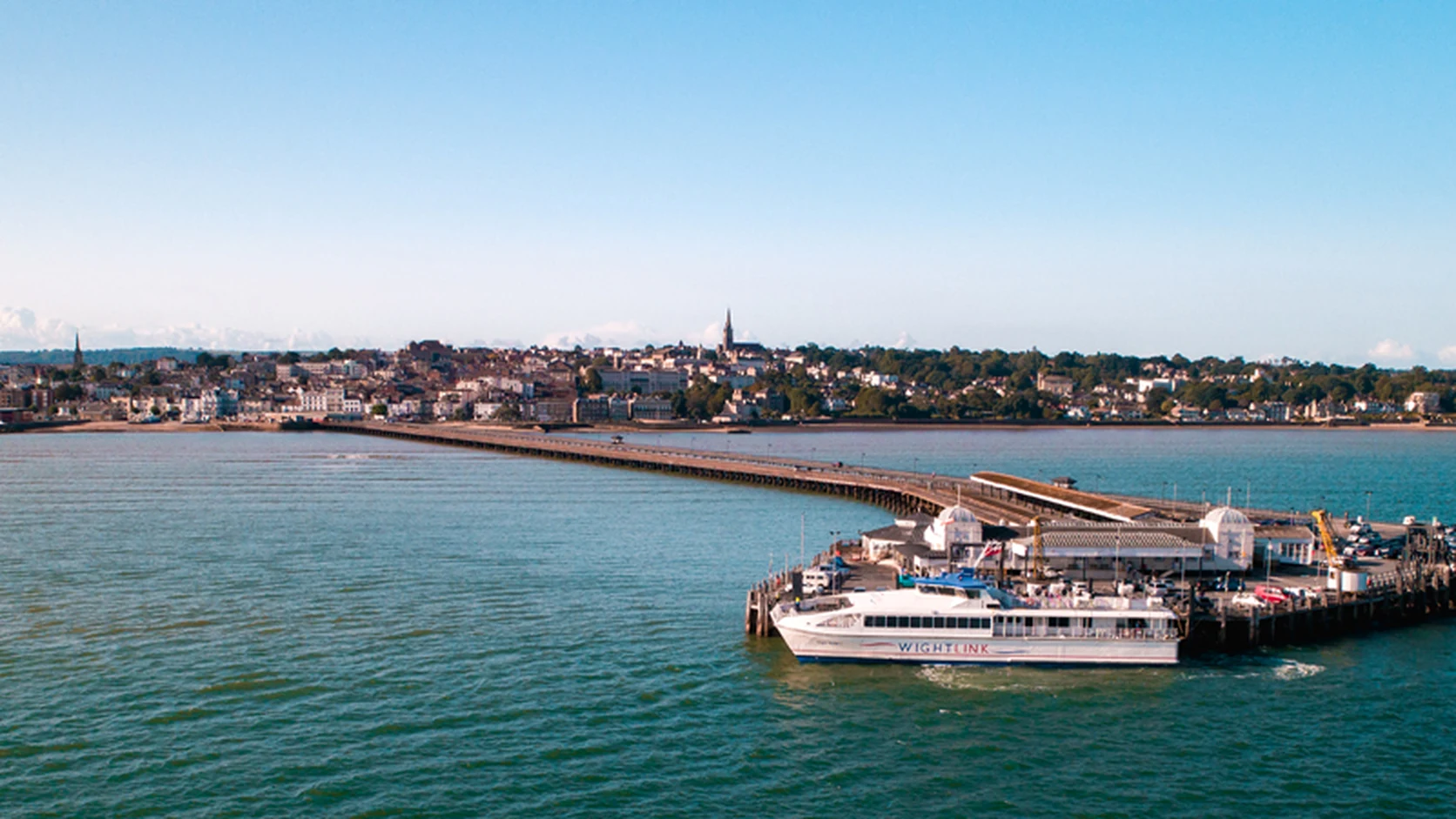 Wightlink FastCat at Ryde Pier