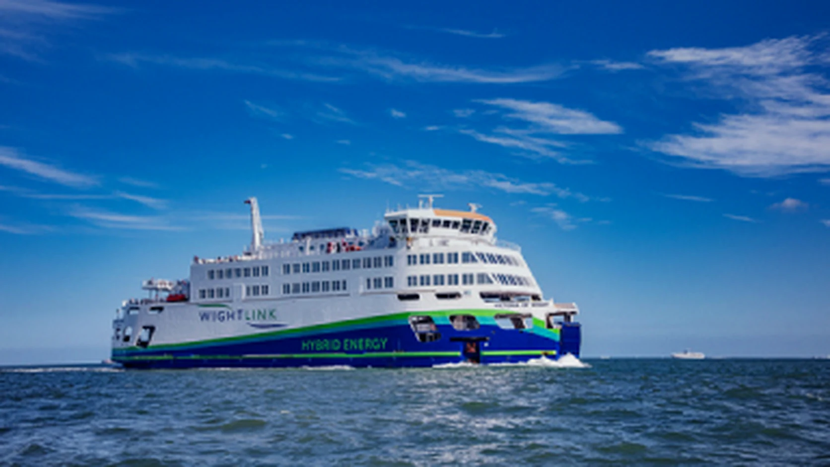 Wightlink vehicle ferry serving the Isle of Wight
