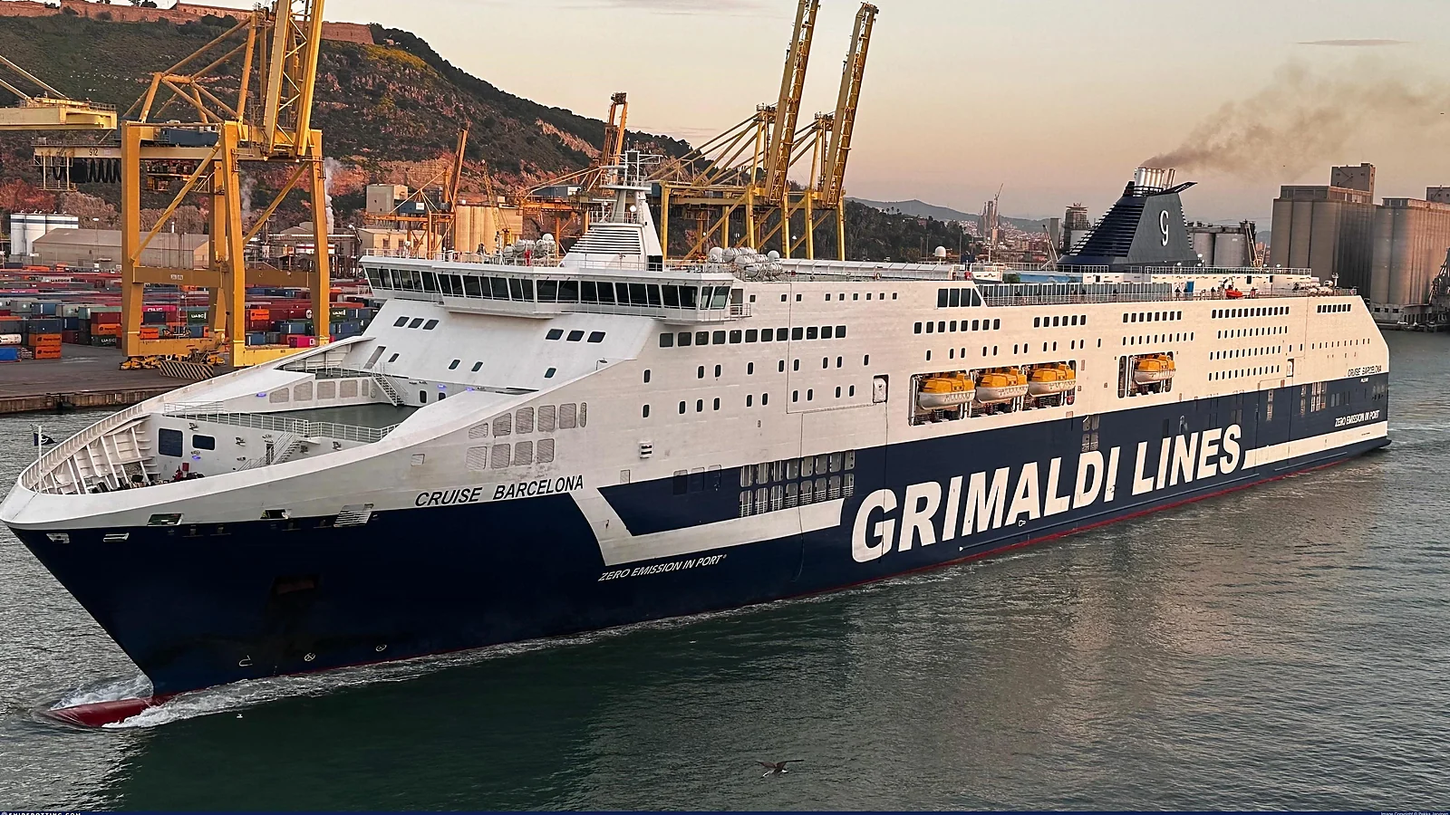 Grimaldi Lines ferry