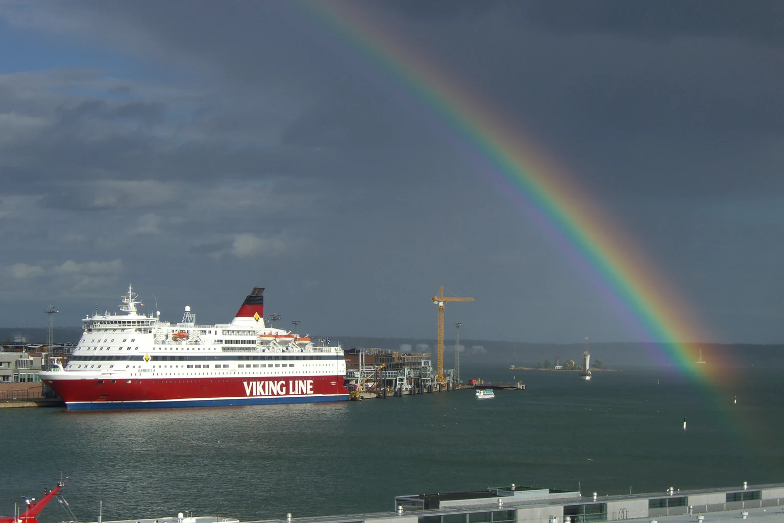 Viking Line ferry Gabriella at Helsinki