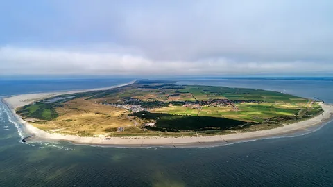 View of Ameland, Netherlands