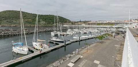 View of Angra do Heroismo, Portugal