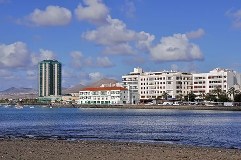 View of Arrecife, Spain