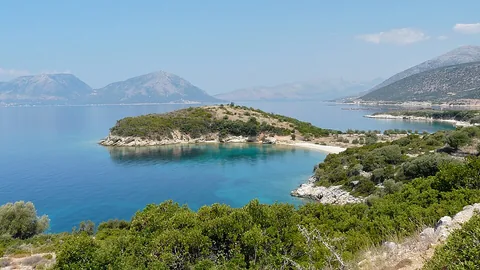 View of Astakos, Greece