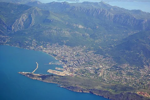 View of Bar, Montenegro