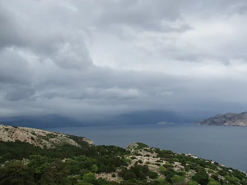 View of Baska, Croatia
