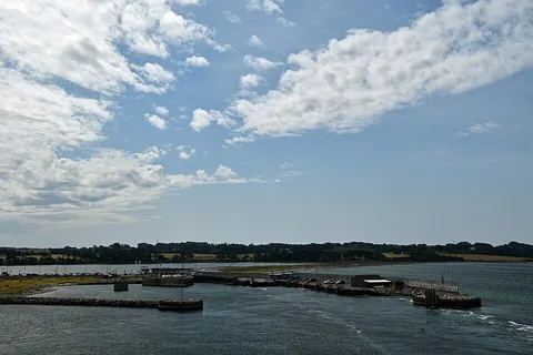 View of Bojden, Denmark