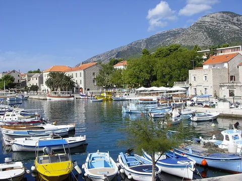 View of Bol, Croatia