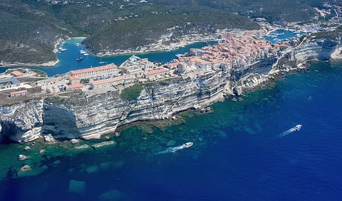 View of Bonifacio, France