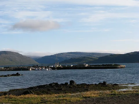 View of Brjanslaekur, Iceland
