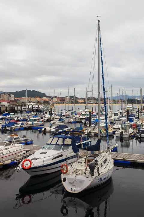 View of Cangas, Spain