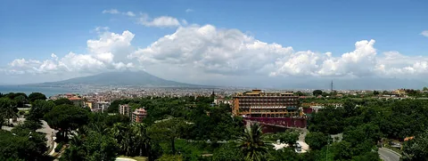 View of Castellammare di Stabia, Italy