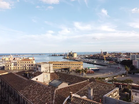 View of Catania, Italy